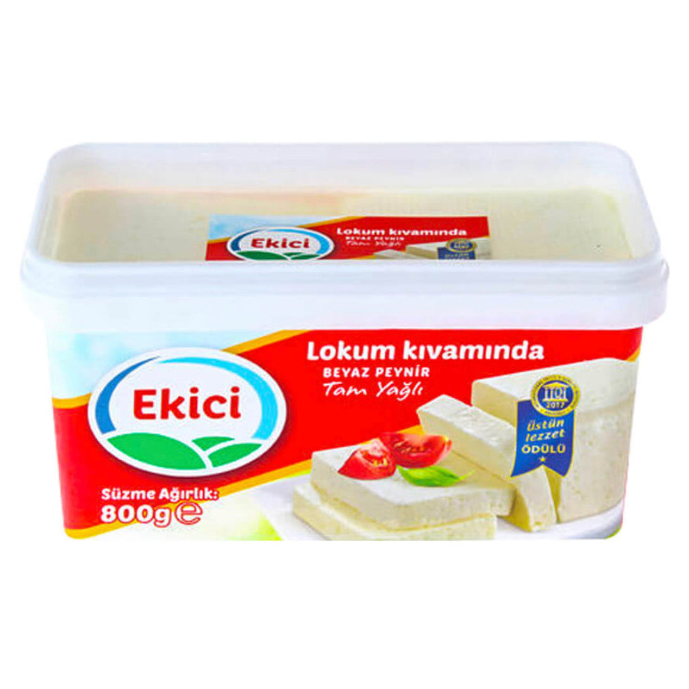 Ekici Ful-Fat white cheese 800 gr.(Tam Yağlı beyaz peynir )