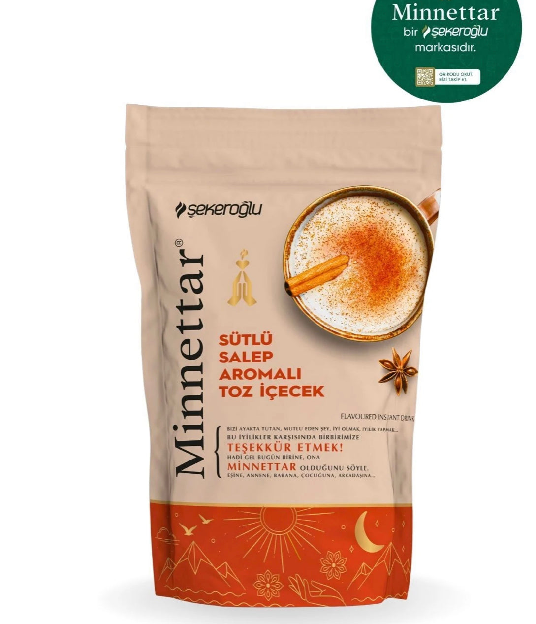 Sekeroglu Minnettar Sutlu Salep 120 gr