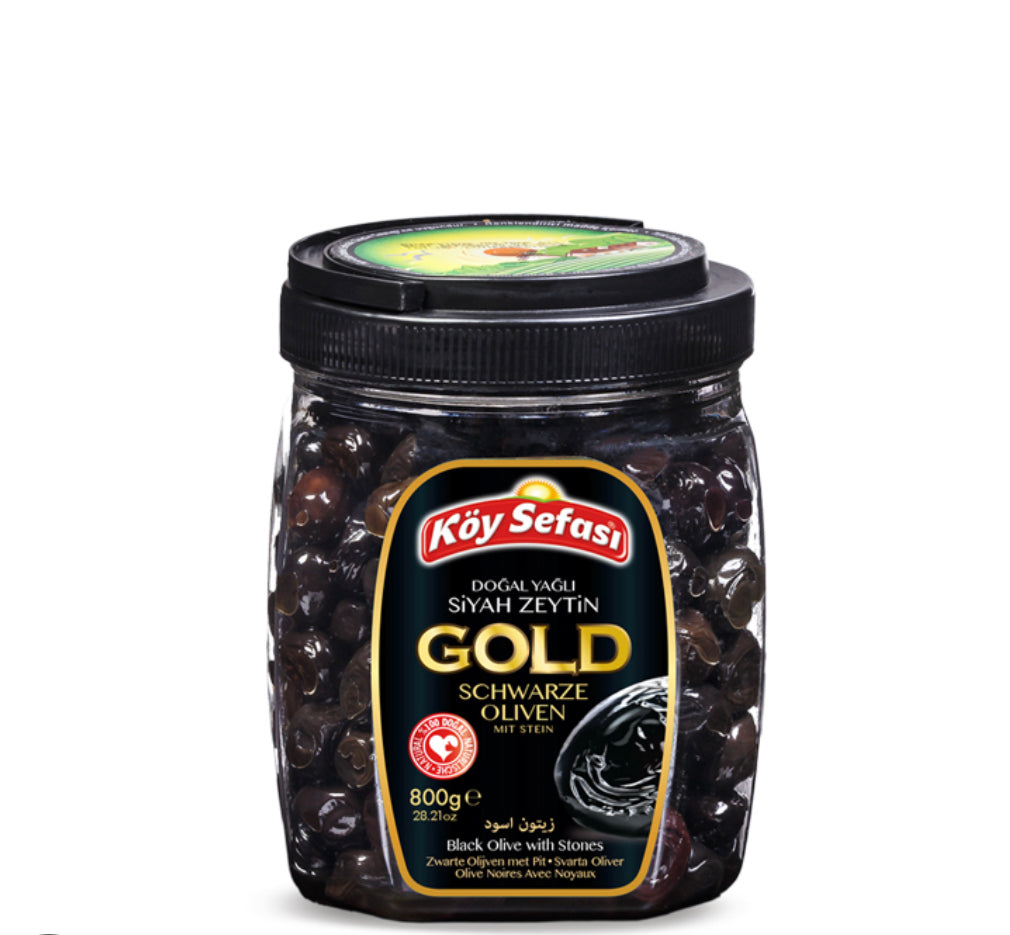 Koy Sefasi Gold Seçme Siyah Zeytinler
