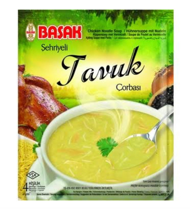 Başak Arpa/Şehriye Tavuk Çorbası