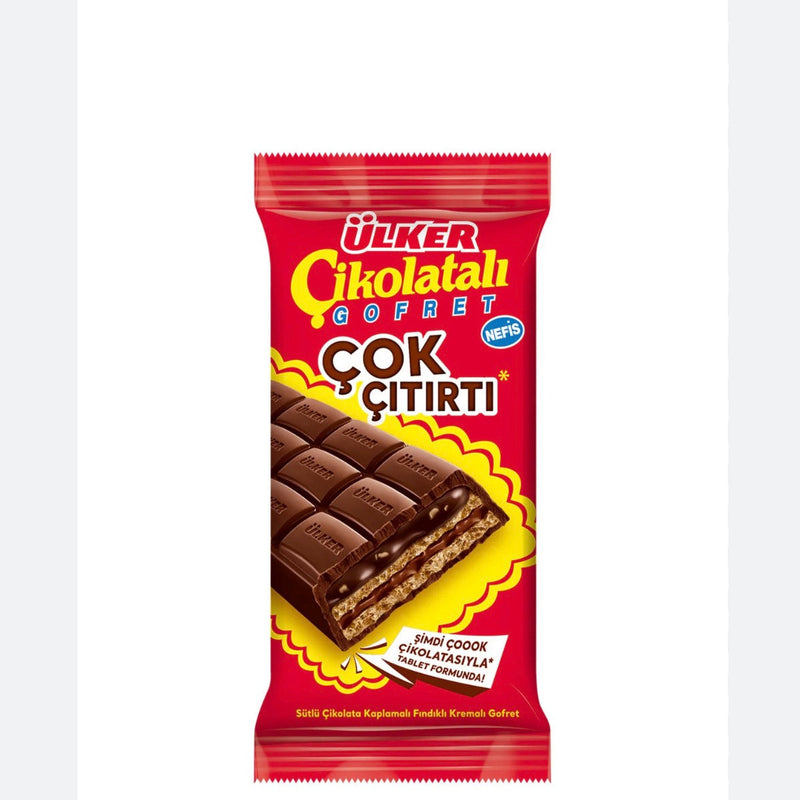 Ulker Chocolate Gofret Cok Citirli 100 gr