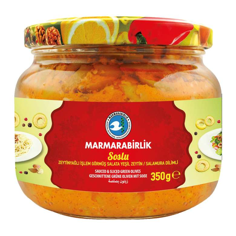 Marmarabirlik Siyah Zeytin Ezmesi Soslu