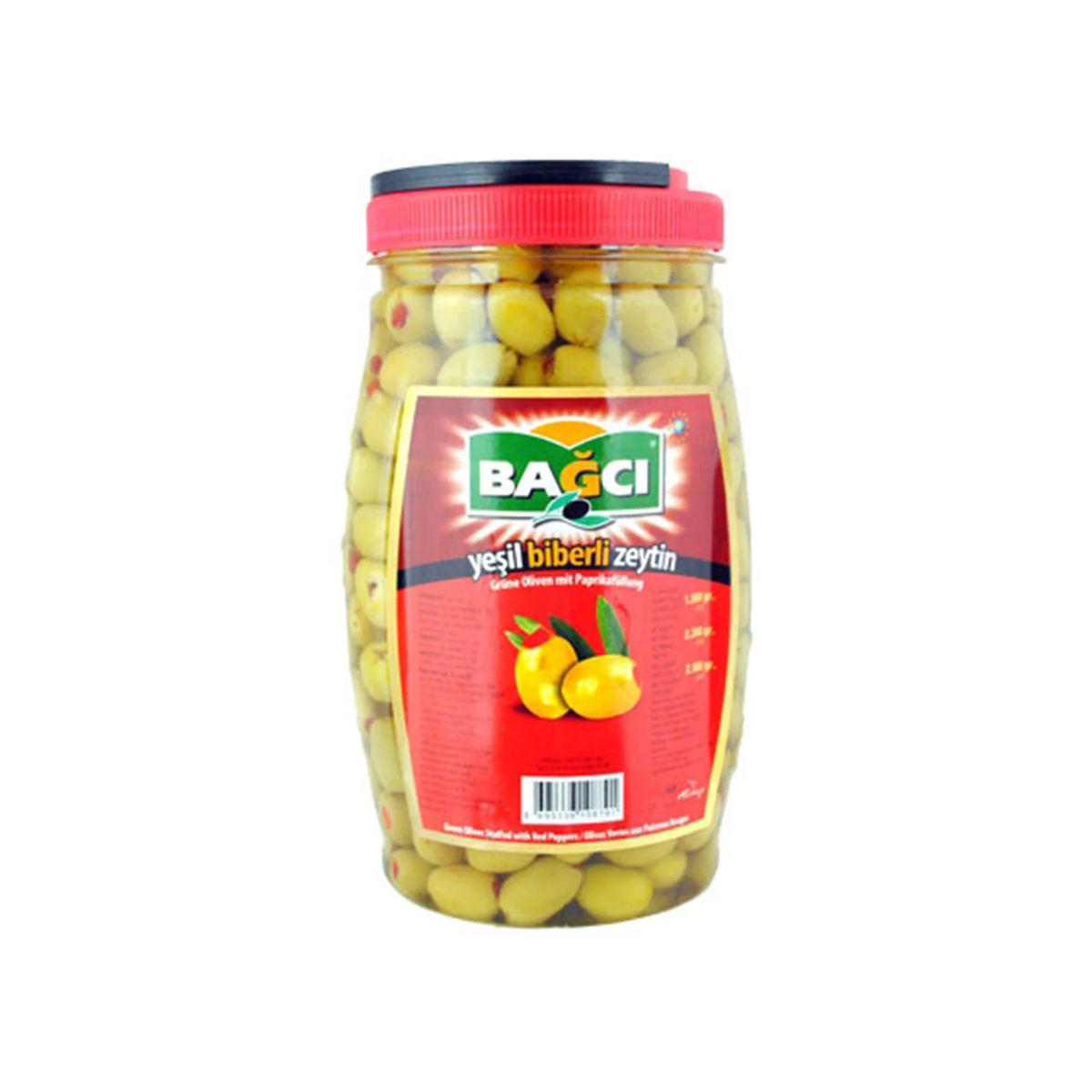 Bağcı Biberli Yeşil Zeytin