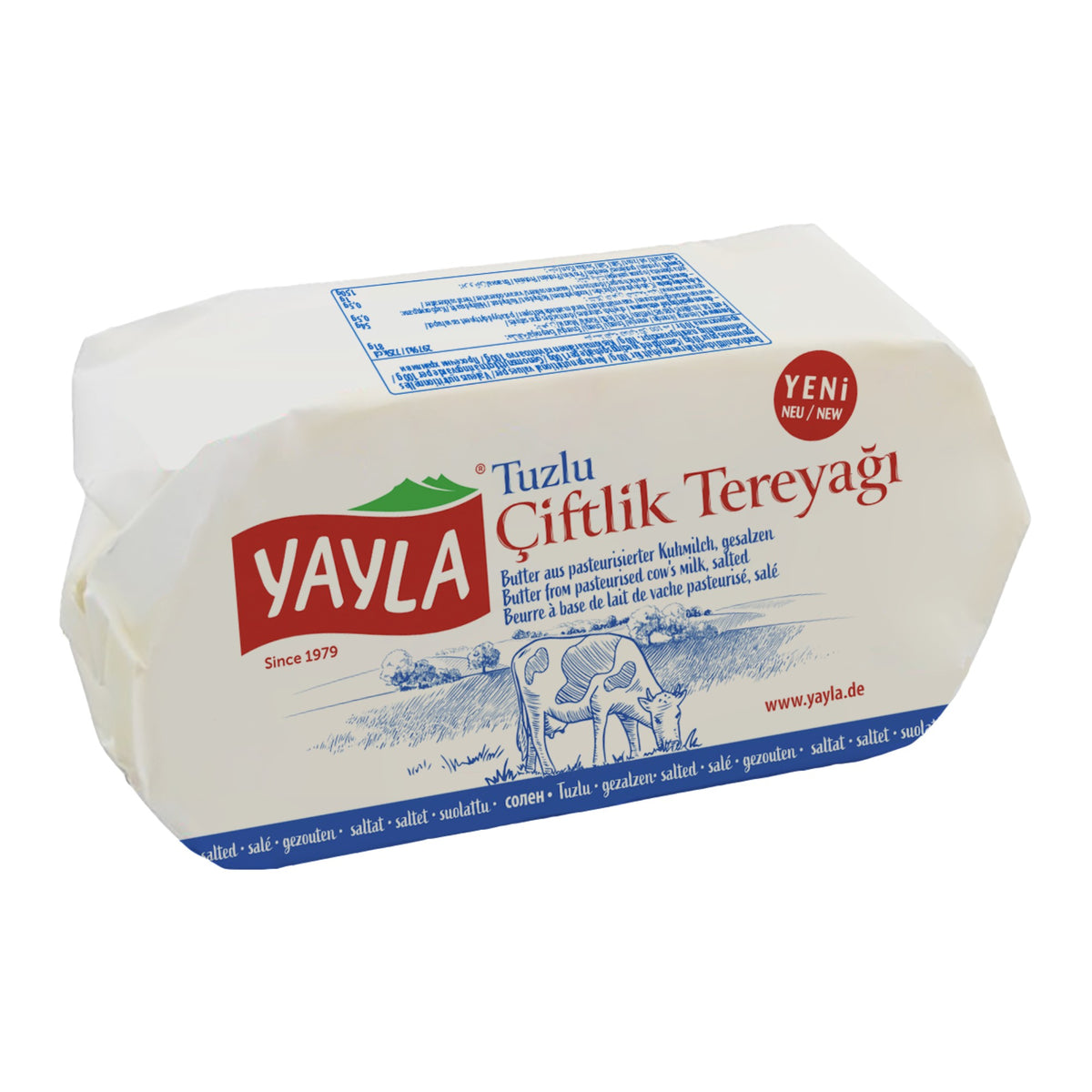 Yayla Tuzlu Ciftlik Tereyagı 250g