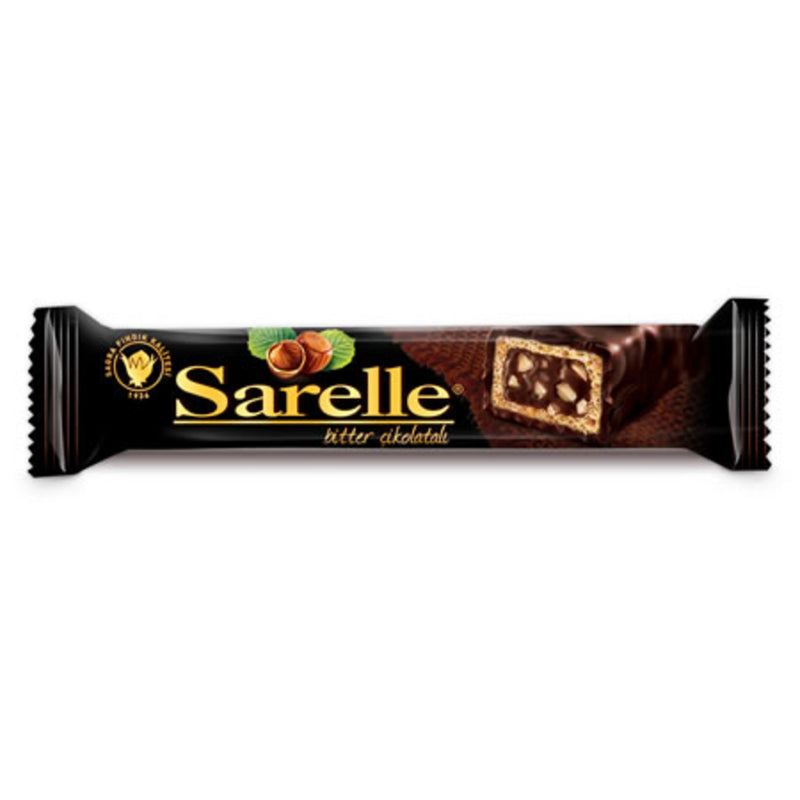 Sarelle Fındıklı ve Fındık Kremalı Sütlü Çikolatalı Gofret