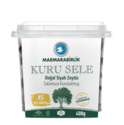 Marmarabirlik Kuru Sele Siyah Zeytin XS 400g