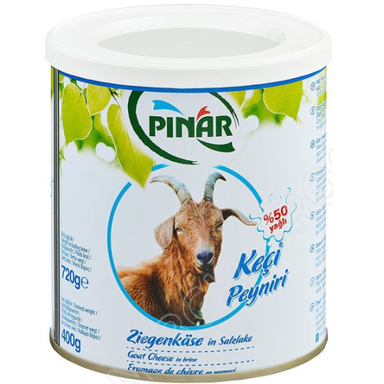 Pınar Keçi Peyniri %50 Yağlı 400gr
