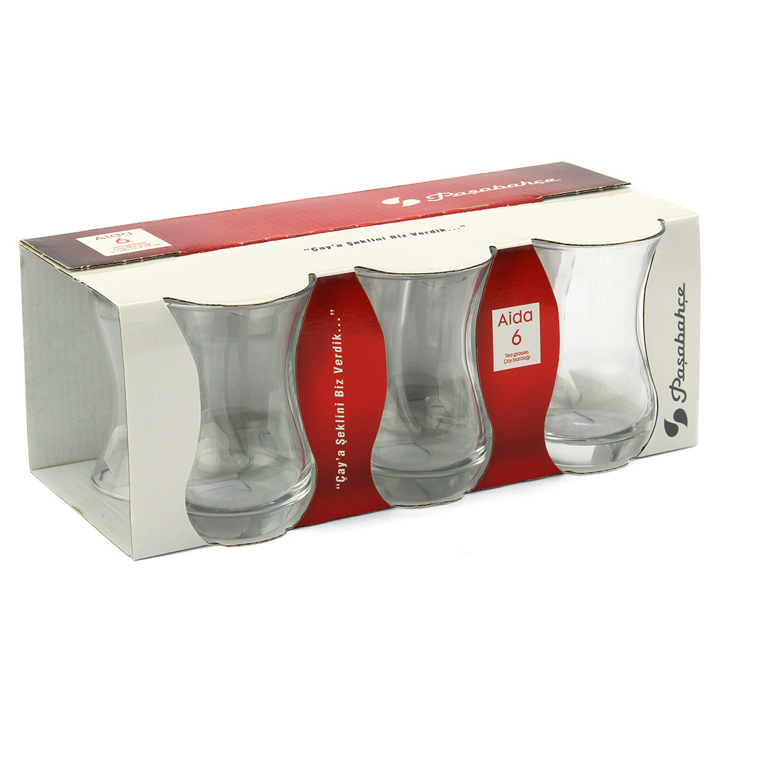 Pasabahce Aida Tea Glass 6pcs / caybardagi