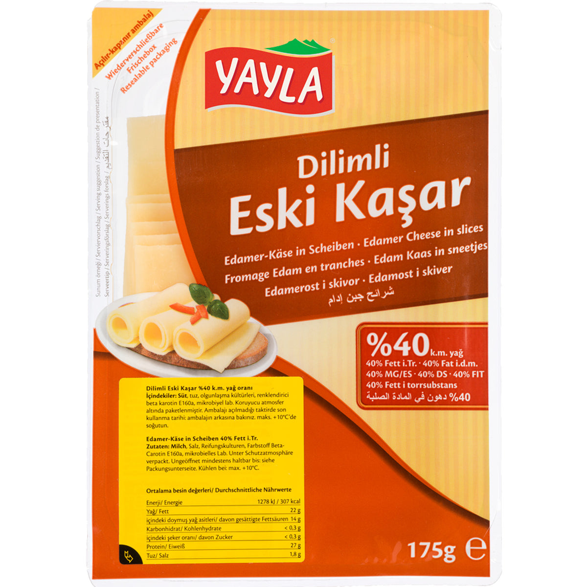 Yayla Sliced Aged Kashar