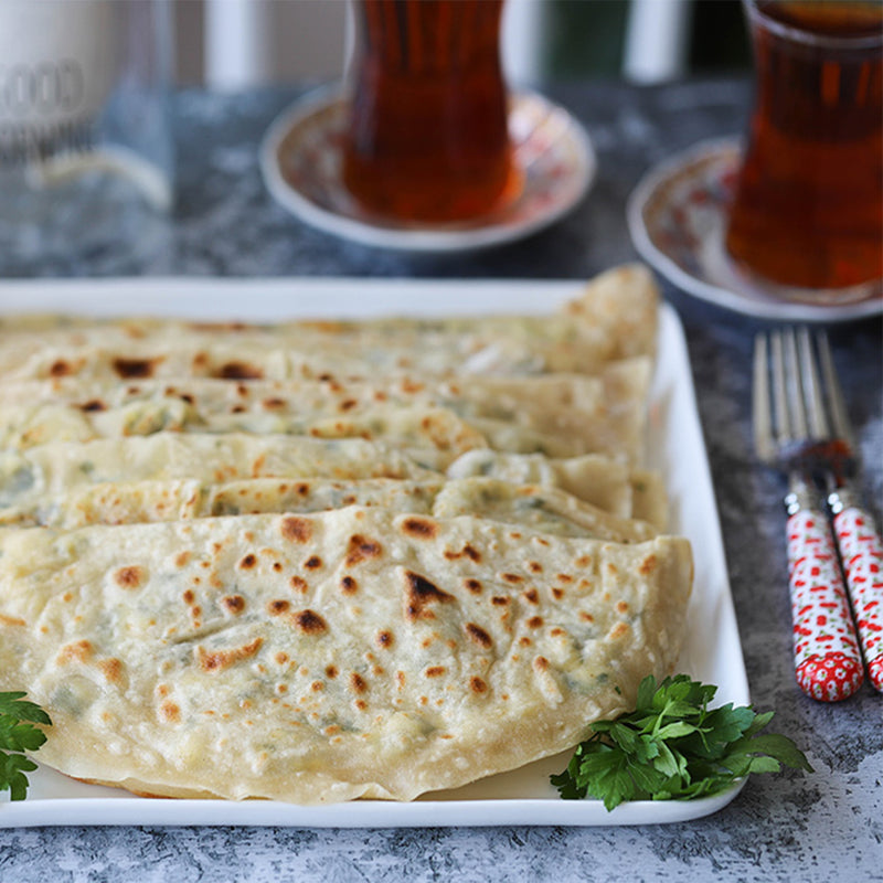 Ev Yapımı Ispanaklı Gözleme