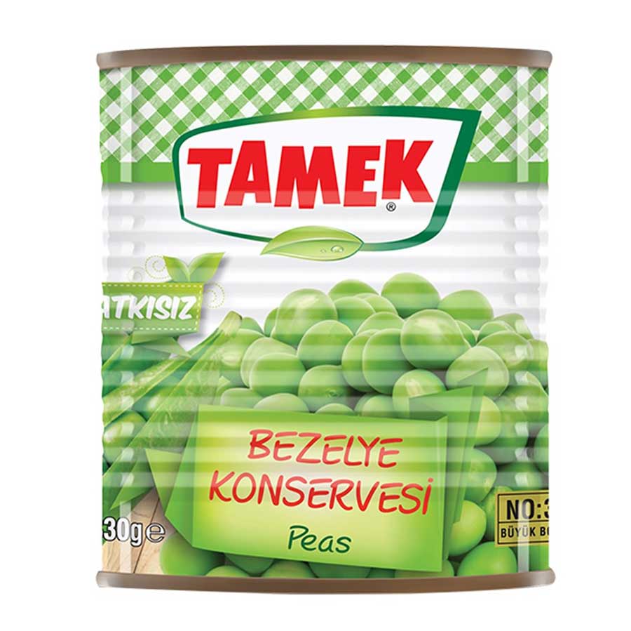 Tamek Bezelye Konservesi 800gr