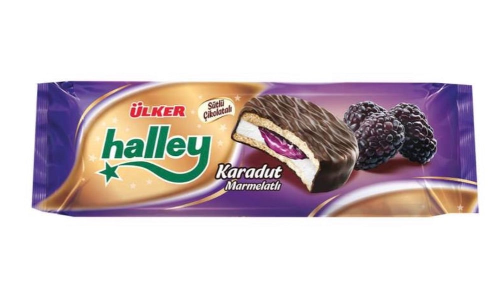 Ülker Halley Bisküvi Yüzük Karadut