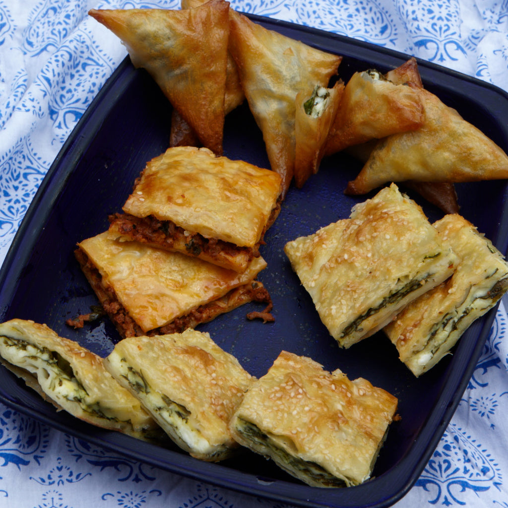 Spinach and Cheese pie – Ispanakli, Peynirli Borek