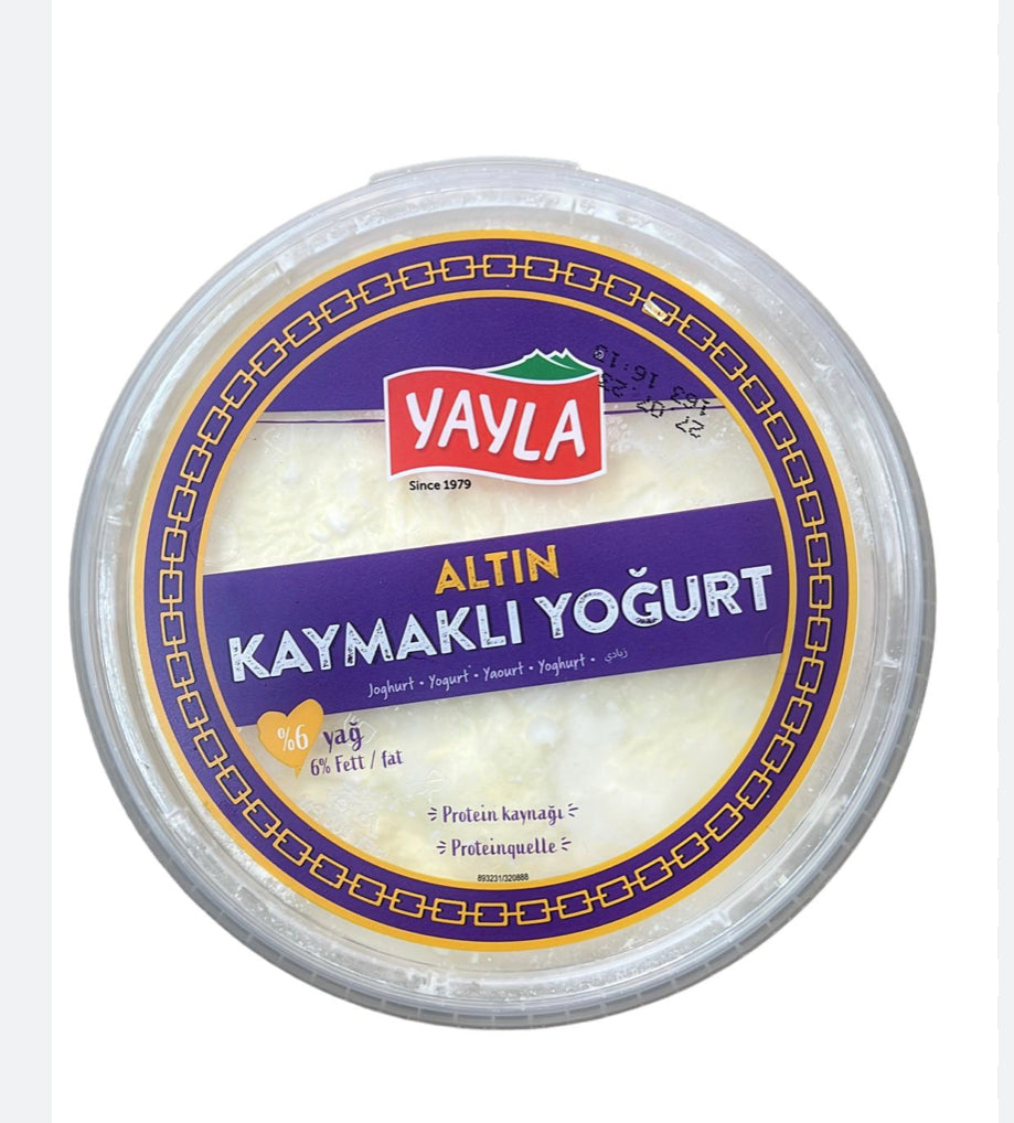 Yayla Altin Kaymakli Yogurt