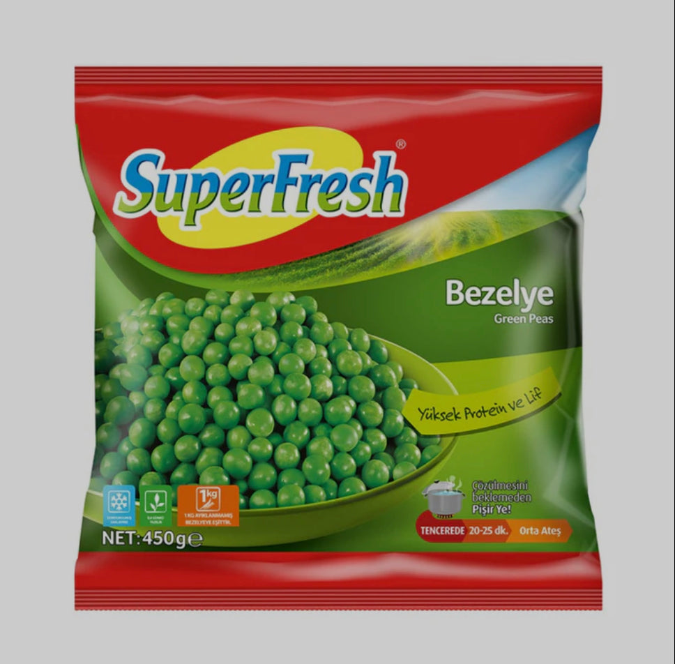 Superfresh Bezelye 450 gr