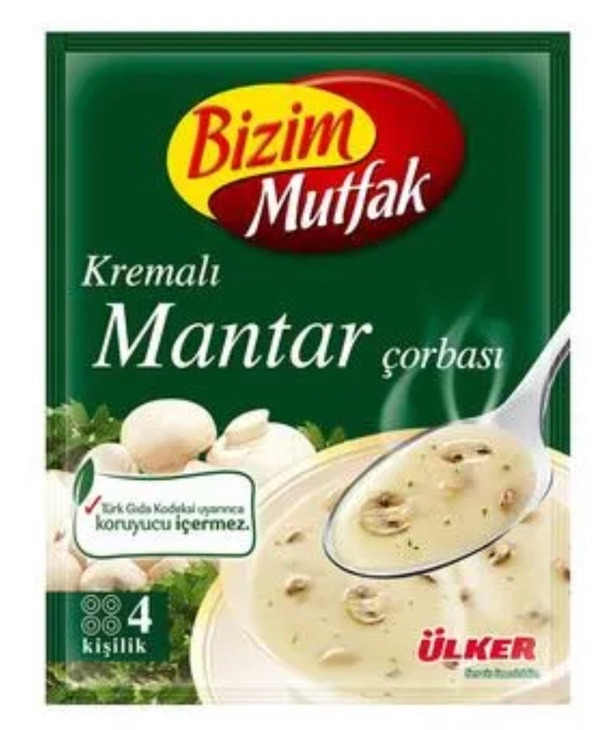 Bizim Mutfak Kremalı Mantar Corbası