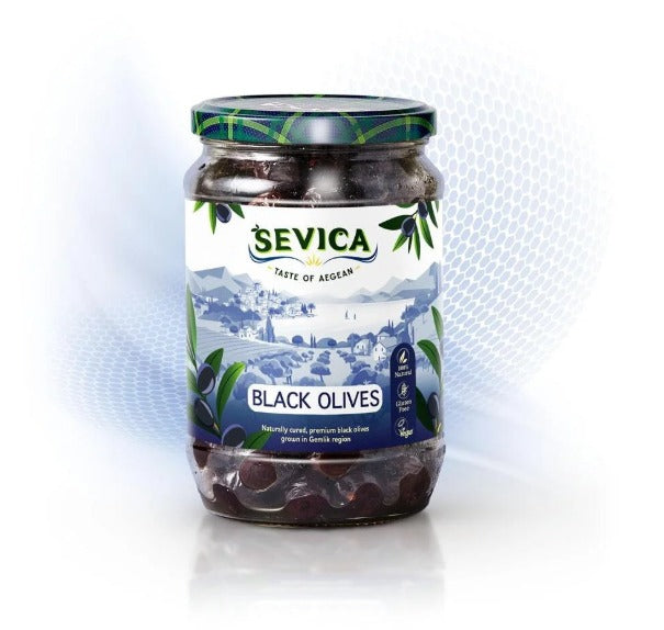 Sevica Gemlik Black Olives 500 gr
