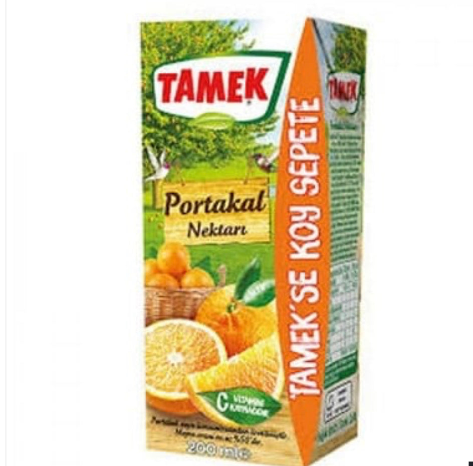 Tamek orange 200ml x 6 pcs