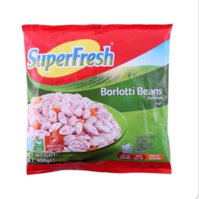 Superfrersh Borlotti Beans 450 gr