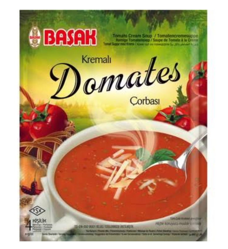 Başak Kremalı Çorba Domatesli