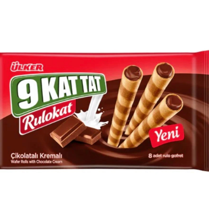 Ulker Rulokat Wafer Chocolate