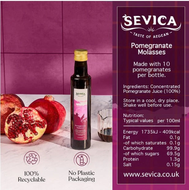 Sevica 100% Natural Pomegranate Molasses