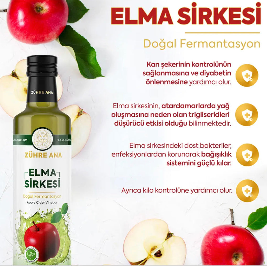 Zuhre Ana Elma Sirkesi Apple Vinegar