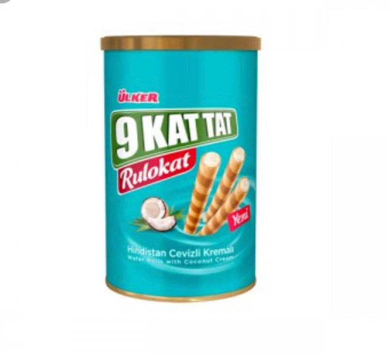 Ülker Rulokat Gofret Hindistan Cevizli Kremalı
