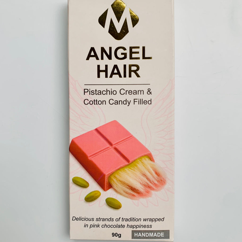 Angel Hair Chocolate pistachio & Cotton Candy Filled