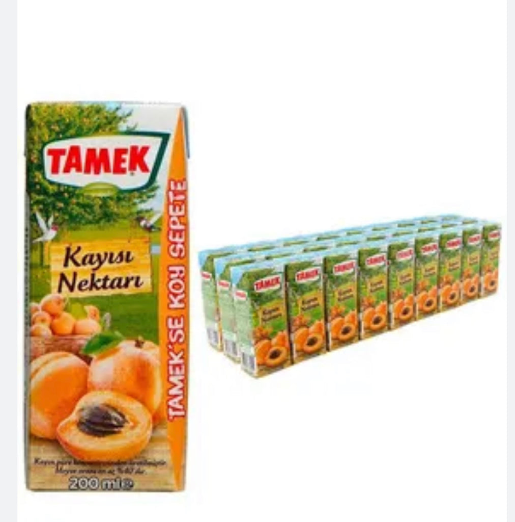 Tamek Apricots 200ml x 6 pcs