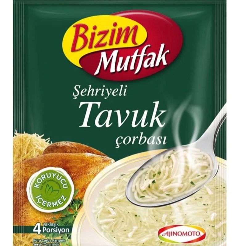 Bizim Mutfak Arpa Şehriyeli Tavuk Çorbası