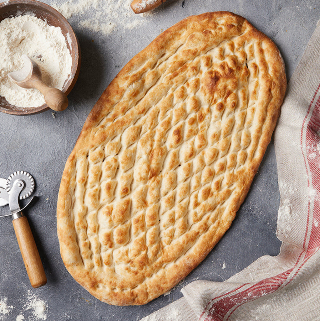 Bonvila Turkish Tirnak Pide Bread (Susamsiz)