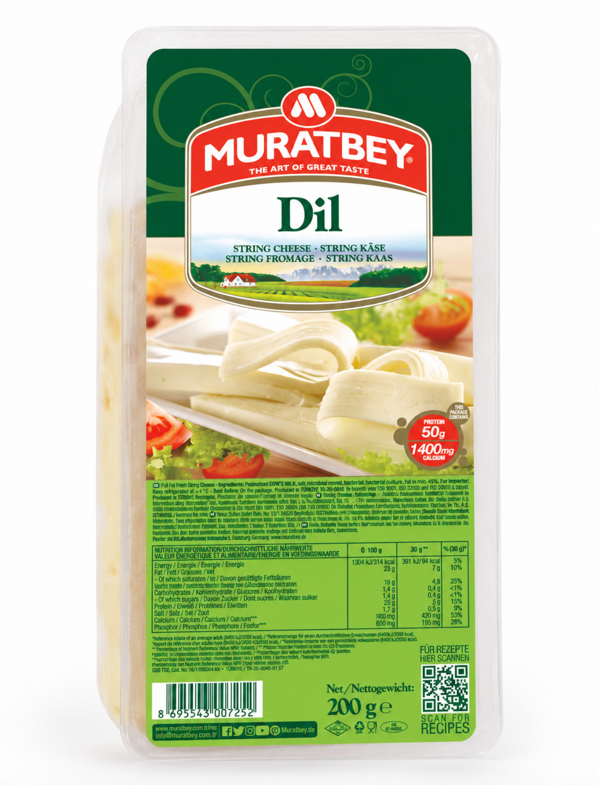 Muratbey String (Dil) Cheese