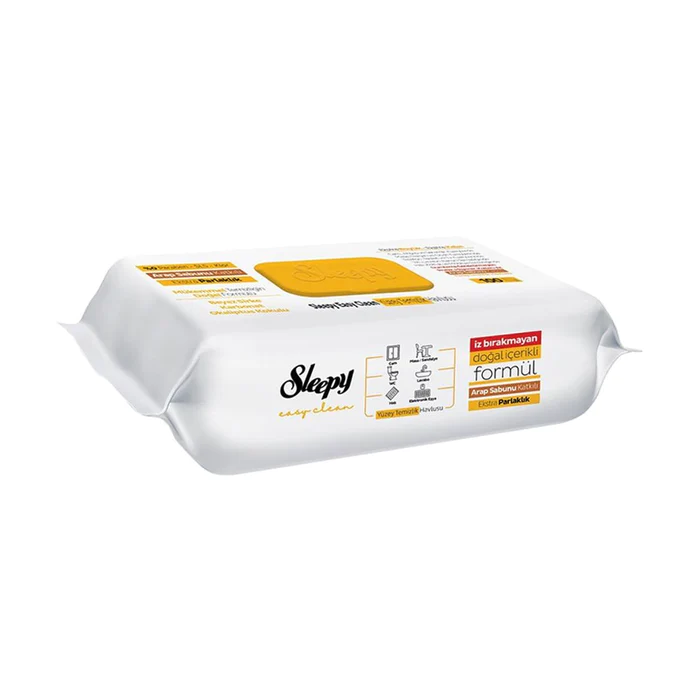 Sleepy 100 pcs Surface Cleaning Towel (Yellow)