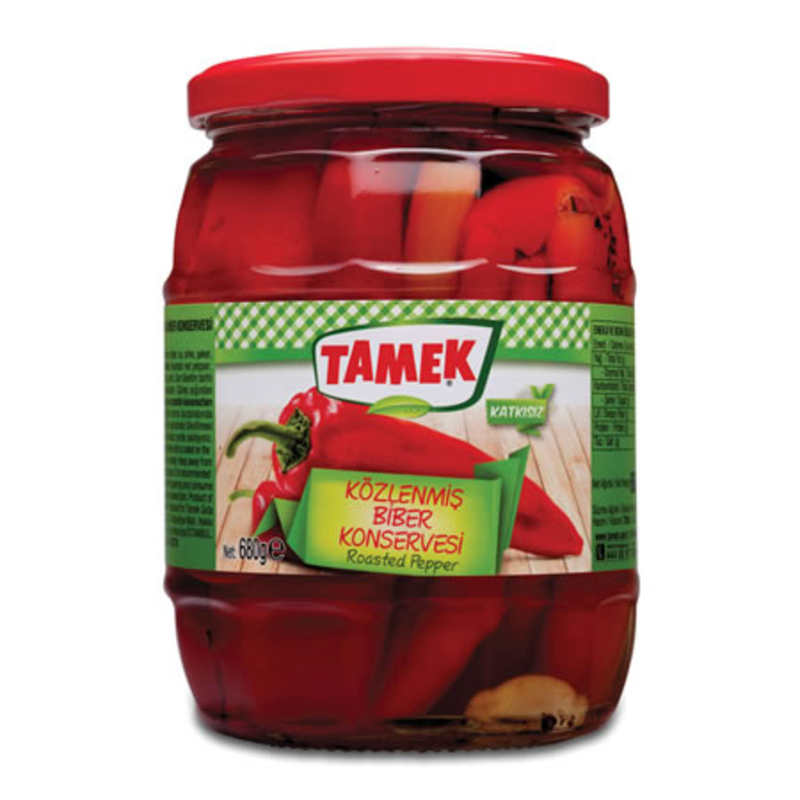 Tamek Közlenmiş Kırmızı Biber