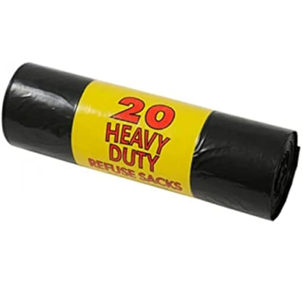 Roll Of 20 Heavy Duty Refuse Sacks