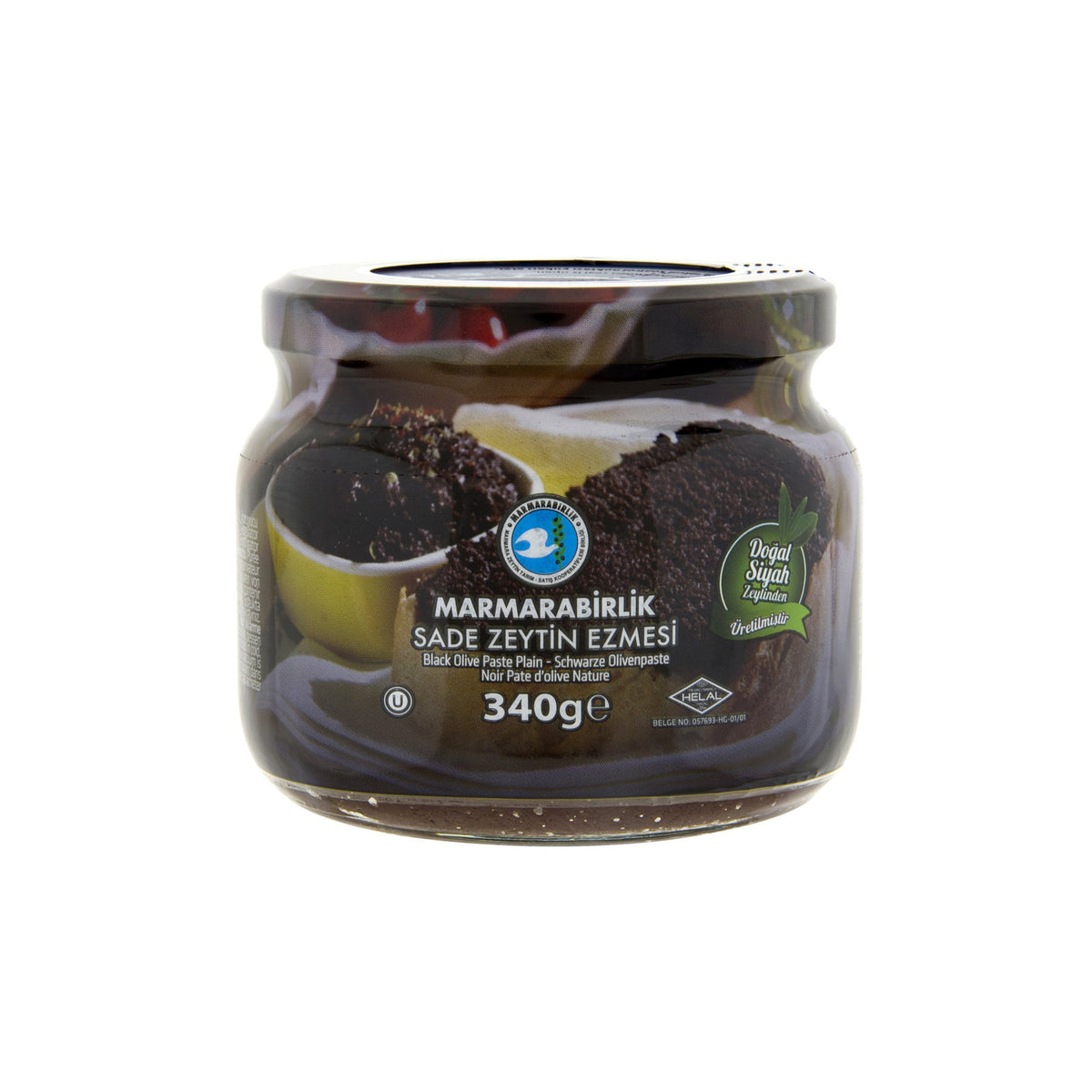 Marmarabirlik Black Olive Paste Plain