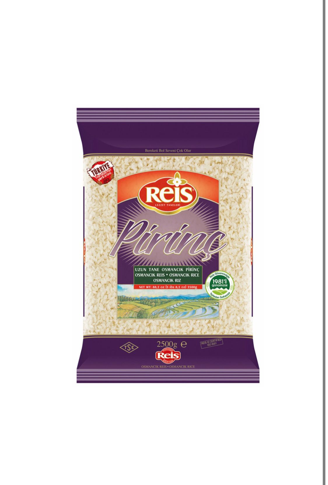 Reis Uzun Tane Osmancık Pirinç - Yerli   1kg