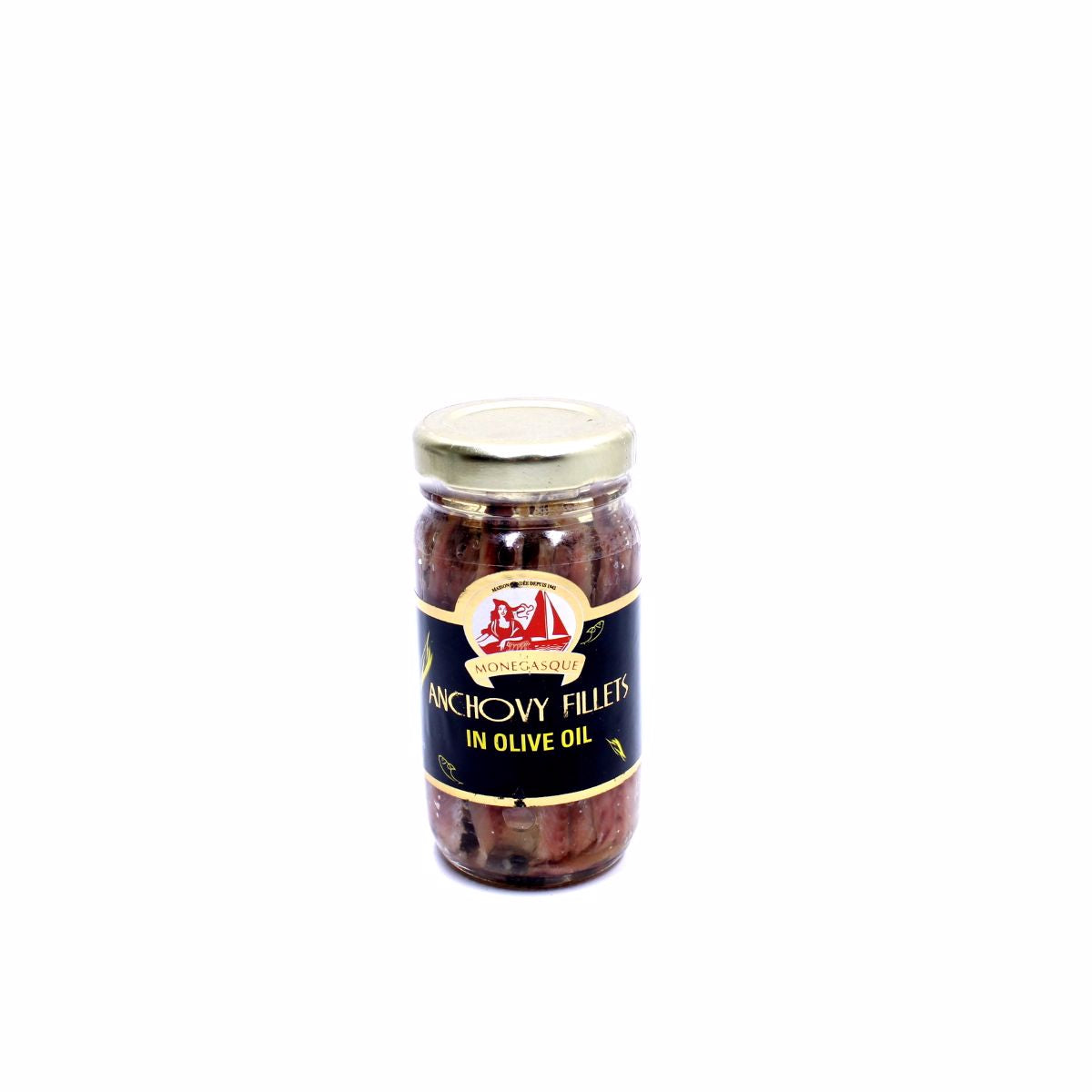 Cypressa Anchovy Fillets Olive Oil Jar