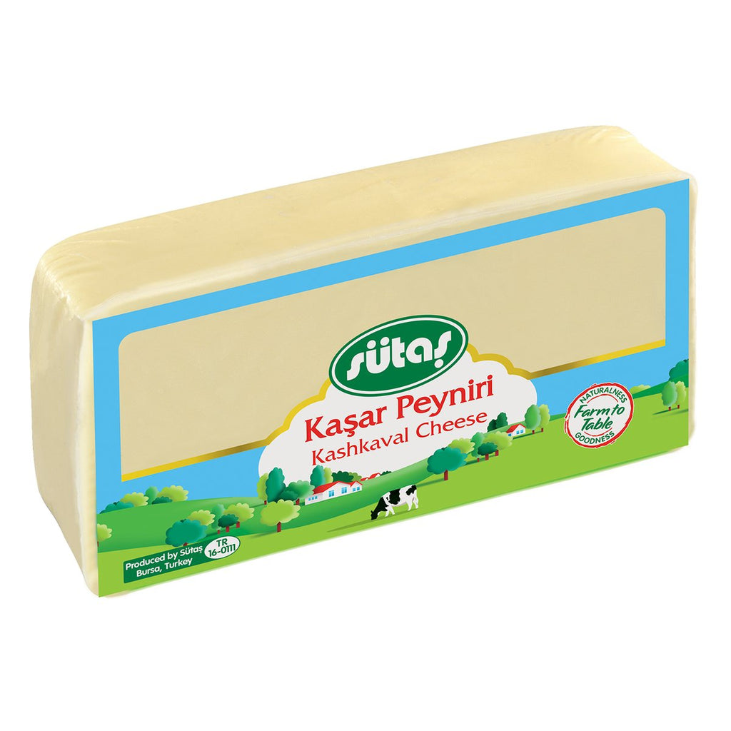Sutas Kashkaval Cheese - Kasar Peyniri Large