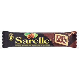 Sarelle Hazelnut and Hazelnut Cream Filled Wafer With Milk Chocolate