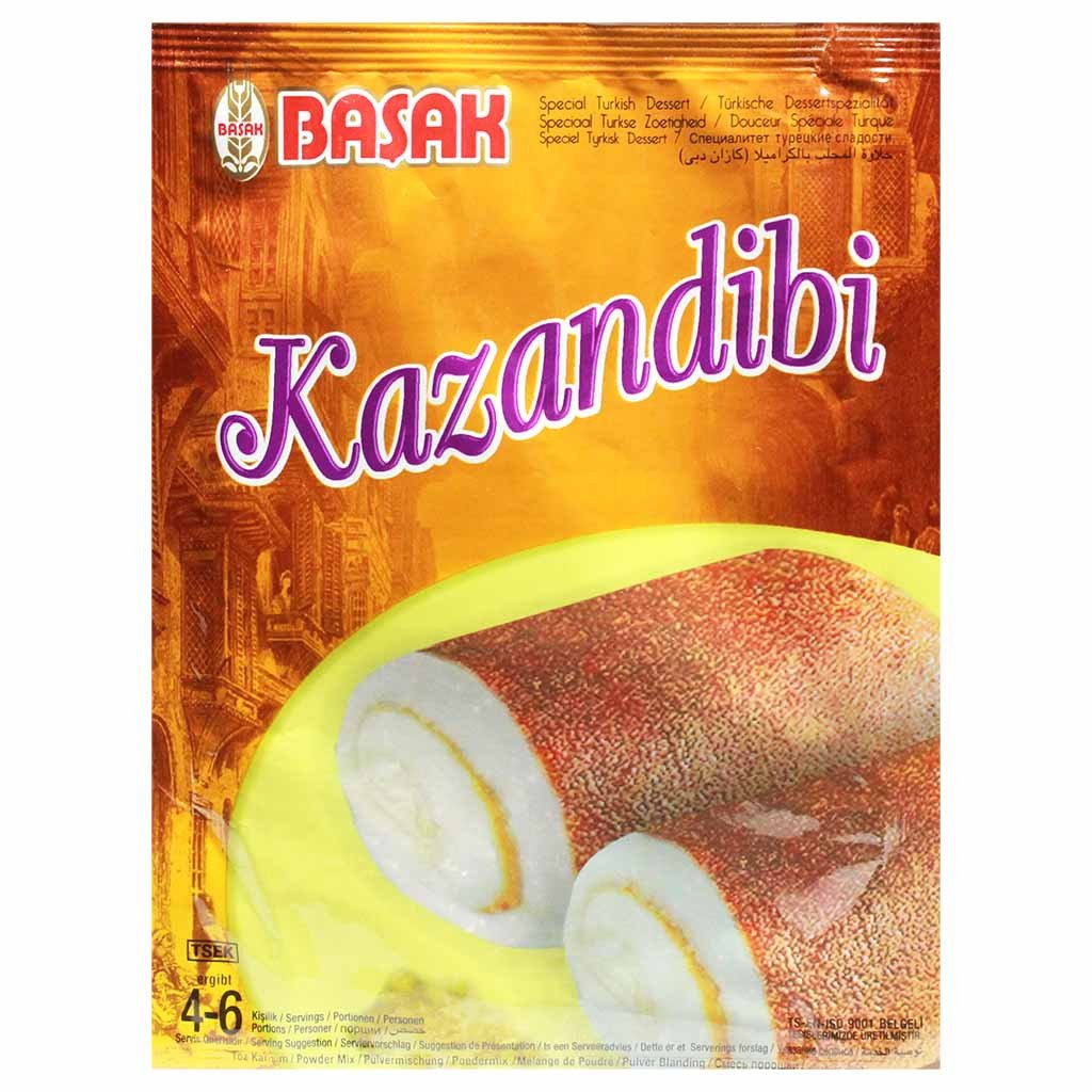 Başak Tatlı Kazandibi (Karamel ile Tatlandırılmış Sütlü Puding)