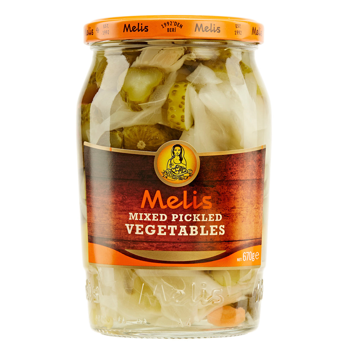 Melis Mixed Pickled Vegetables