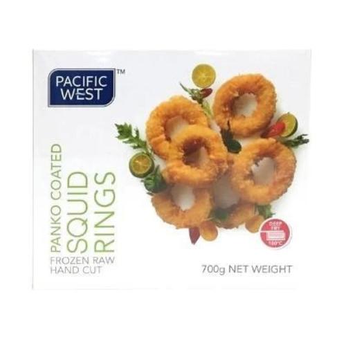 Pacific West Frozen Panko Coated Squid Rings