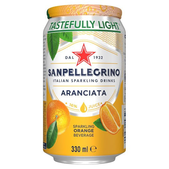 San Pellegrino Orange Can