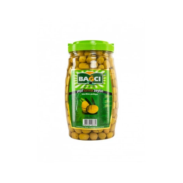 Bagcı Kırma Yeşil Zeytin 1.5Kg