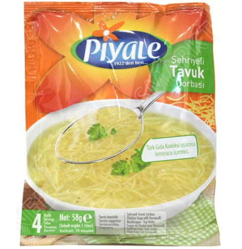 Piyale Sehriyeli Tavuk Corba