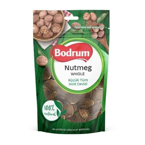 Bodrum Nutmeg Whole (Küçük Tüm Hint Cevizi)